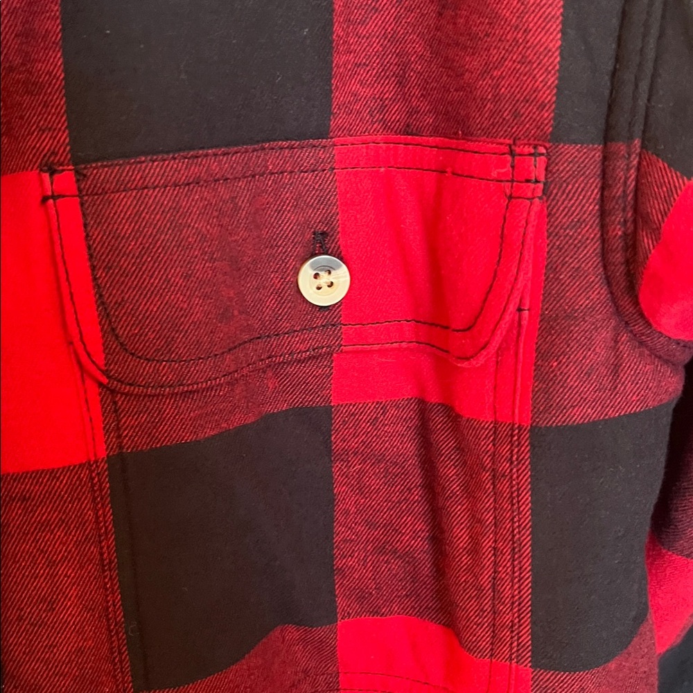 NWT Redhead Red Buffalo Sherpa Lined Flannel Shirt - Picture 3 of 9